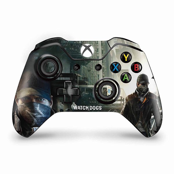 Skin Xbox One Fat Controle - Watch Dogs