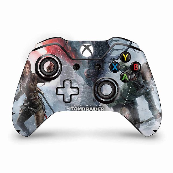 Skin Xbox One Fat Controle - Rise of the Tomb Raider