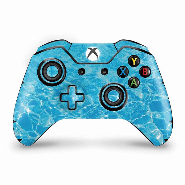 Skin Xbox One Fat Controle - Aquático Água