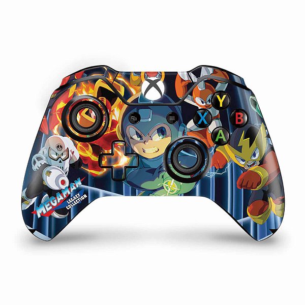 Skin Xbox One Fat Controle - Megaman Legacy Collection