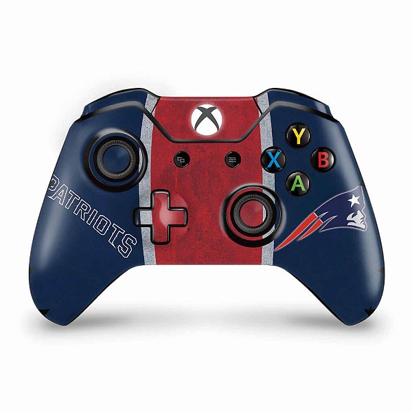 Skin Xbox One Fat Controle - New England Patriots NFL
