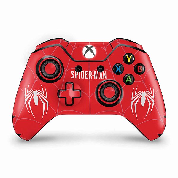 Skin Xbox One Fat Controle - Spider-man Bundle