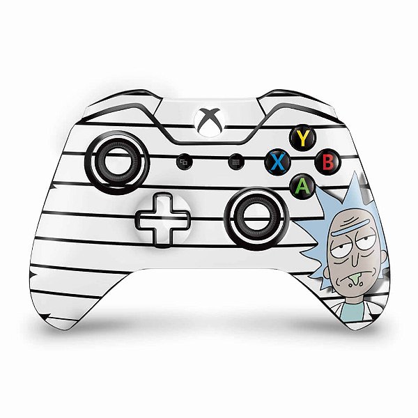 Skin Xbox One Fat Controle - Rick Rick and Morty