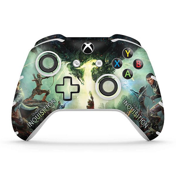 Skin Xbox One Slim X Controle - Dragon Age Inquisition