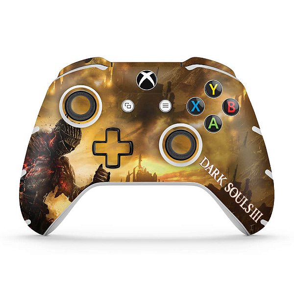 Skin Xbox One Slim X Controle - Dark Souls 3