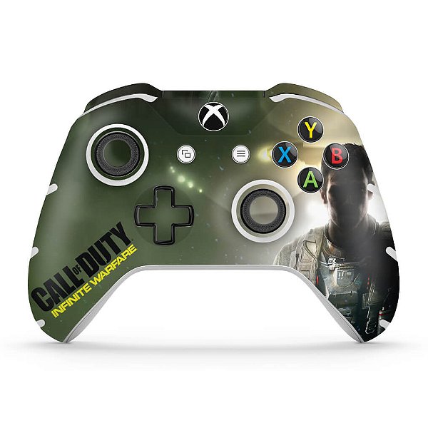Skin Xbox One Slim X Controle - Call of Duty: Infinite Warfare