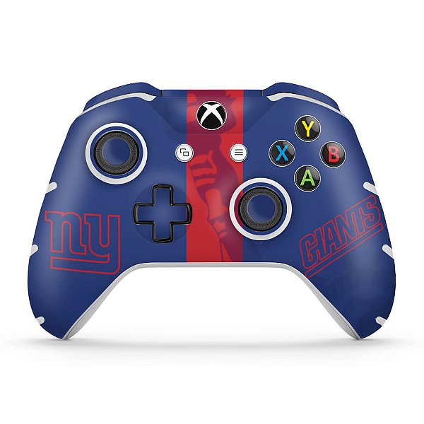 Skin Xbox One Slim X Controle - New York Giants - NFL