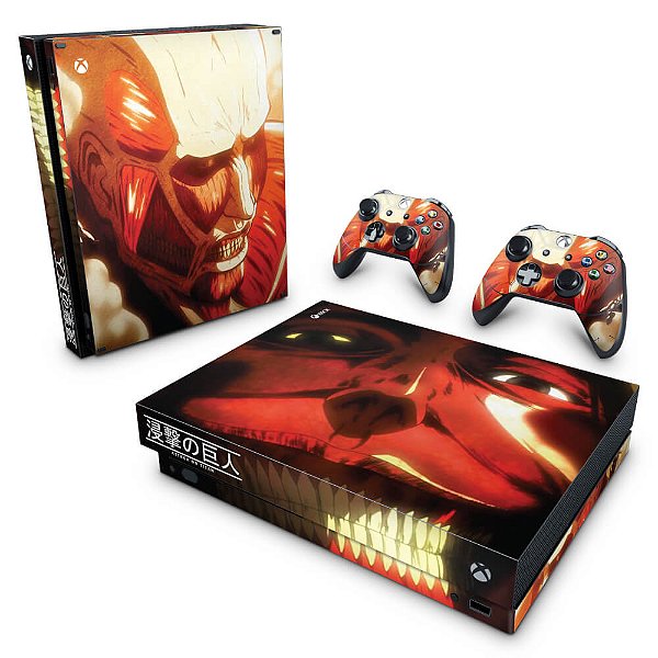 Xbox One X Skin - Attack on Titan #B