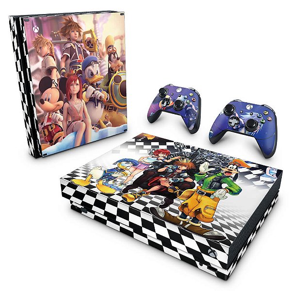 Xbox One X Skin - Kingdom Hearts