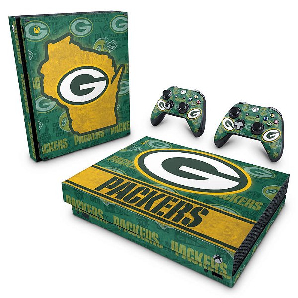 Xbox One X Skin - Green Bay Packers NFL
