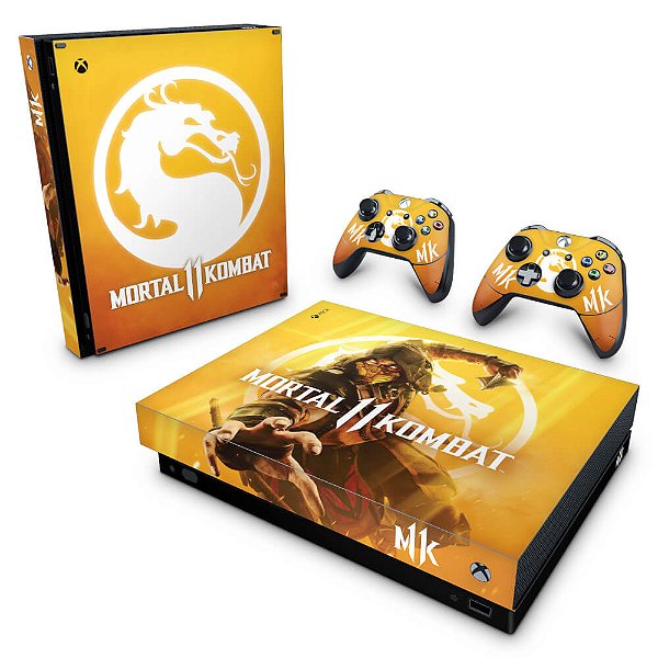 Xbox One X Skin - Mortal Kombat 11