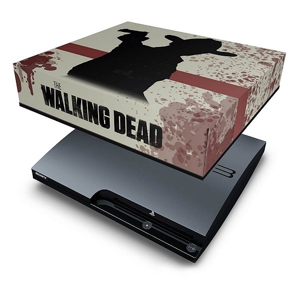 PS3 Slim Capa Anti Poeira - The Walking Dead #1