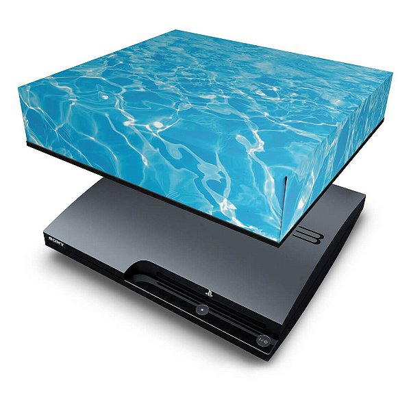 PS3 Slim Capa Anti Poeira - Aquático Água