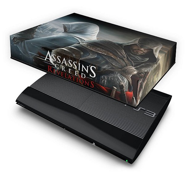PS3 Super Slim Capa Anti Poeira - Assassins Creed Revelations