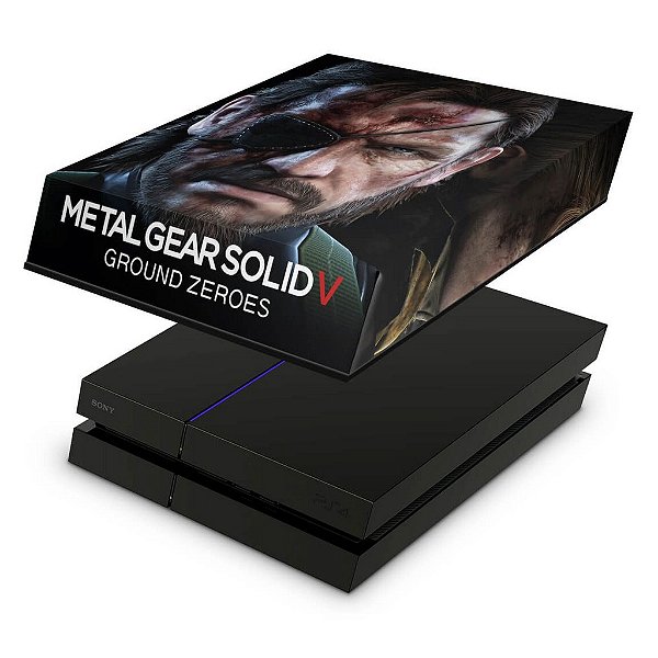 PS4 Fat Capa Anti Poeira - Metal Gear Solid V