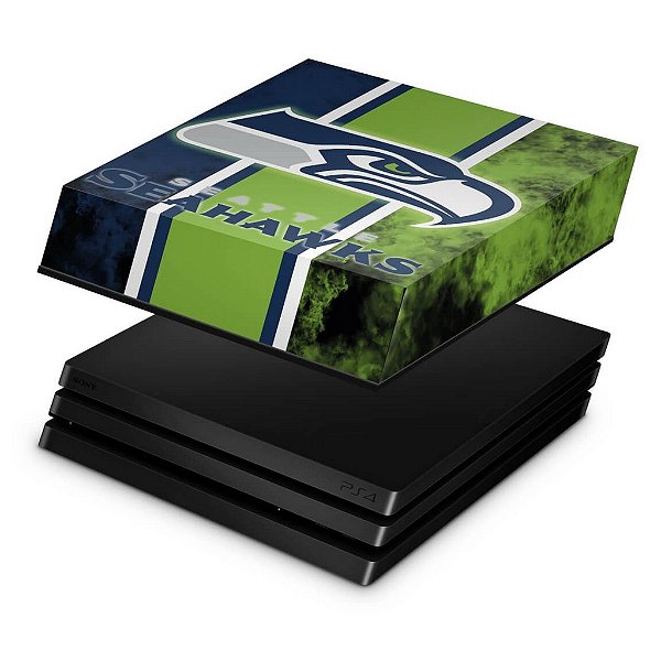 PS4 Pro Capa Anti Poeira - Seattle Seahawks - NFL