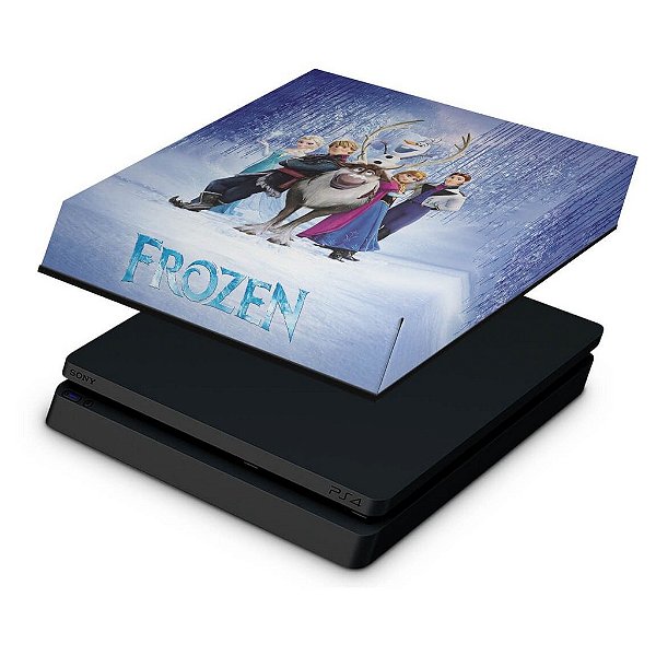 PS4 Slim Capa Anti Poeira - Frozen