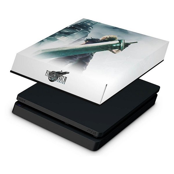 PS4 Slim Capa Anti Poeira - Final Fantasy 7 Remake