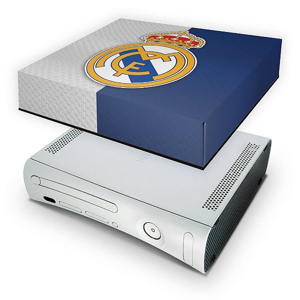 Xbox 360 Fat Capa Anti Poeira - Real Madrid Fc