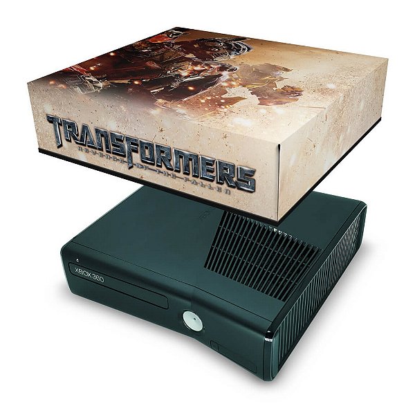 Xbox 360 Slim Capa Anti Poeira - Transformers Revenge