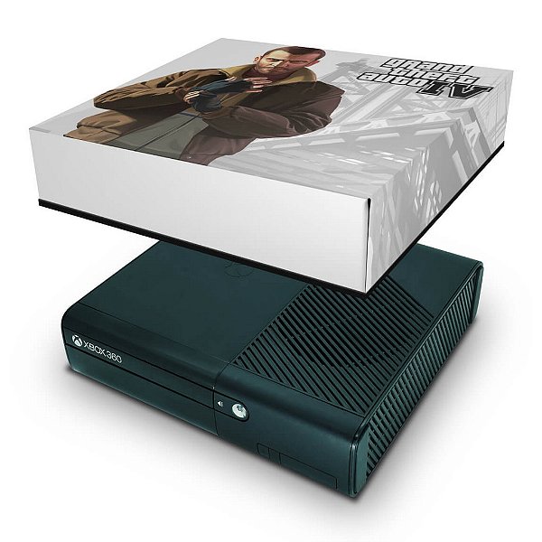 Xbox 360 Super Slim Capa Anti Poeira - Gta Iv