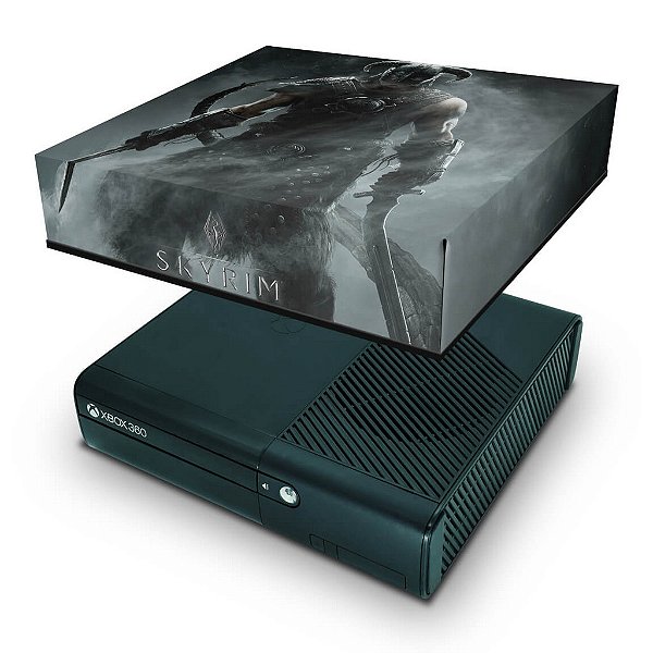 Xbox 360 Super Slim Capa Anti Poeira - Skyrim