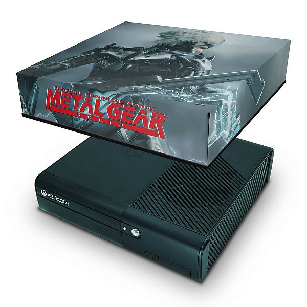 Xbox 360 Super Slim Capa Anti Poeira - Metal Gear Solid Rising