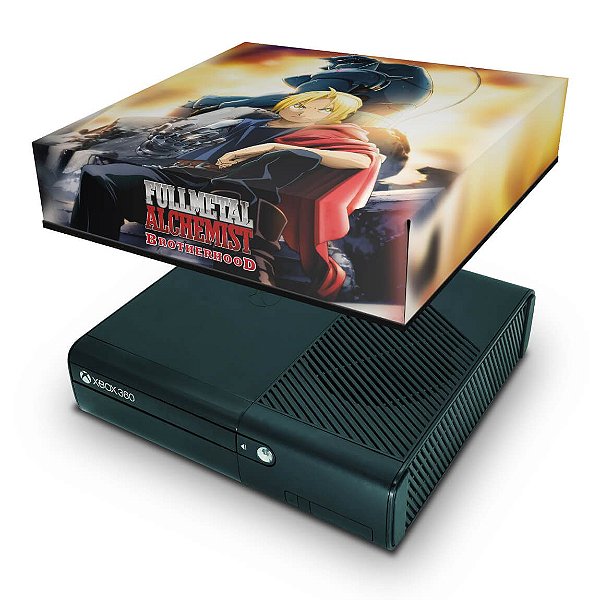Xbox 360 Super Slim Capa Anti Poeira - Fullmetal Alchemist