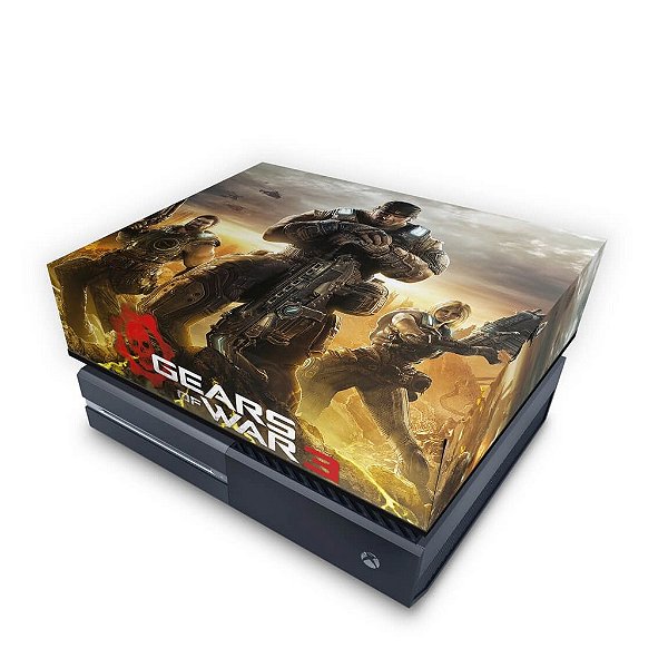 Xbox One Fat Capa Anti Poeira - Gears of War