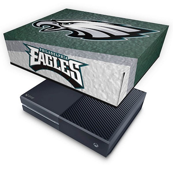 Xbox One Fat Capa Anti Poeira - Philadelphia Eagles NFL