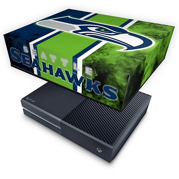 Xbox One Fat Capa Anti Poeira - Seattle Seahawks - NFL