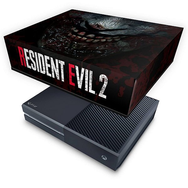 Xbox One Fat Capa Anti Poeira - Resident Evil 2 Remake
