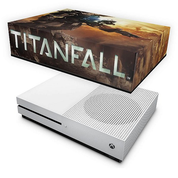 Xbox One Slim Capa Anti Poeira - Titanfall