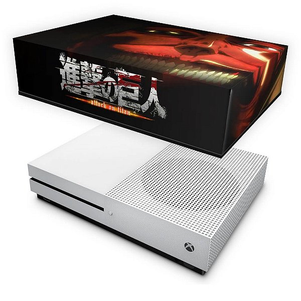 Xbox One Slim Capa Anti Poeira - Attack on Titan #B