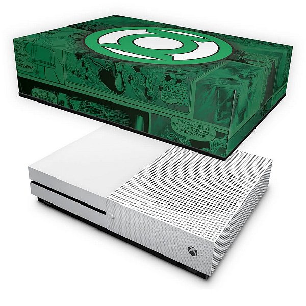 Xbox One Slim Capa Anti Poeira - Lanterna Verde Comics