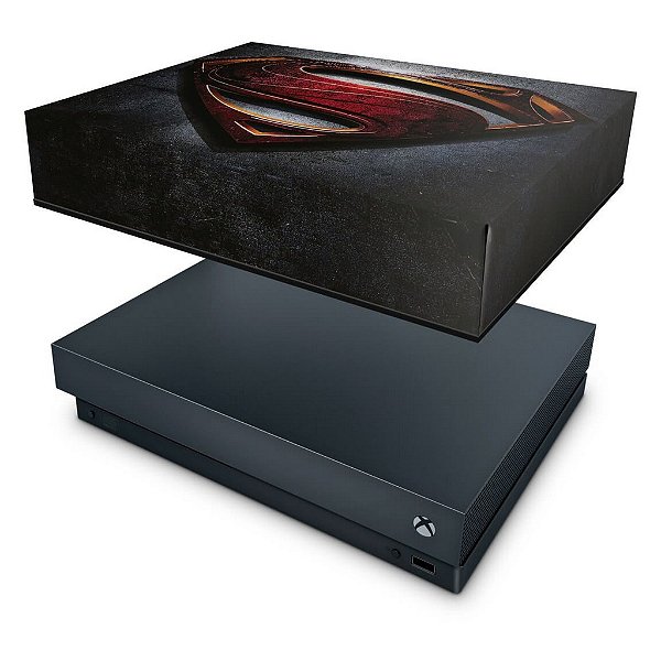 Xbox One X Capa Anti Poeira - Superman - Super Homem