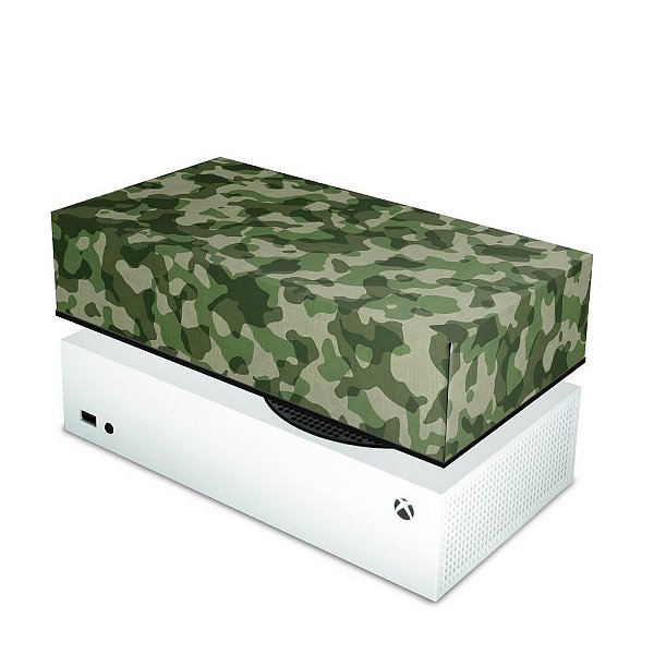 Xbox Series S Capa Anti Poeira - Camuflado Verde