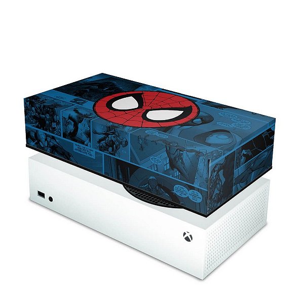 Xbox Series S Capa Anti Poeira - Homem-Aranha Spider-Man Comics