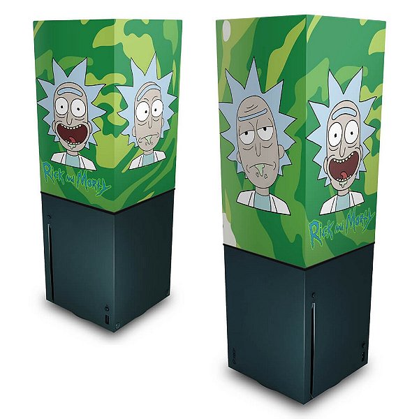 Xbox Series X Capa Anti Poeira - Rick And Morty
