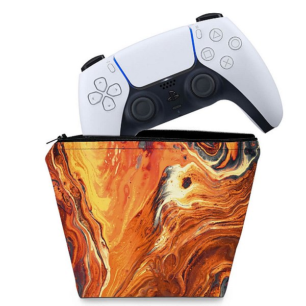 Capa PS5 Controle Case - Abstrato #95