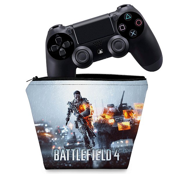 Capa PS4 Controle Case - Battlefield 4
