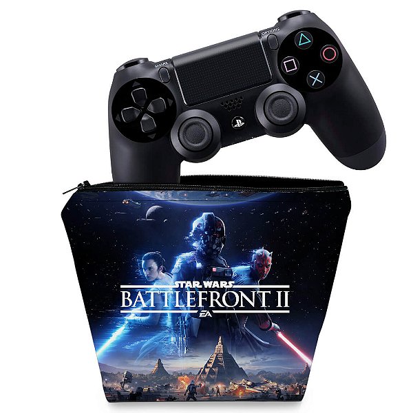 Capa PS4 Controle Case - Star Wars - Battlefront 2