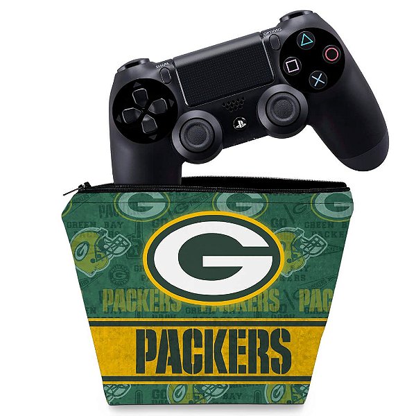 Capa PS4 Controle Case - Green Bay Packers Nfl