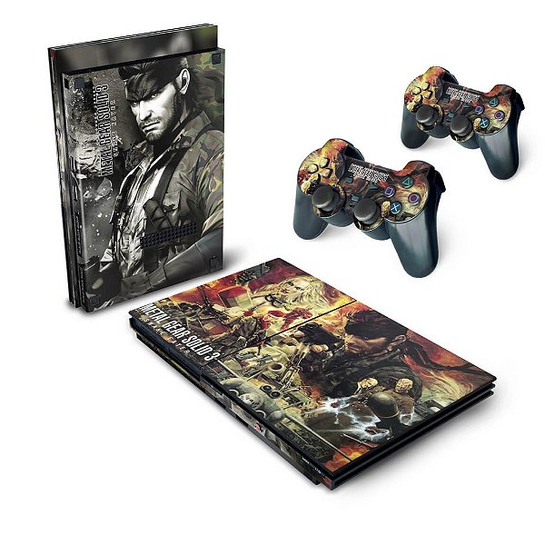 PS2 Slim Skin - Metal Gear Solid 3
