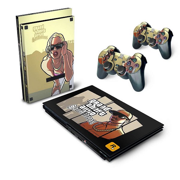 PS2 Slim Skin - GTA San Andreas