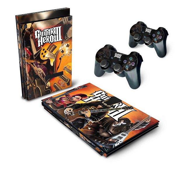 PS2 Slim Skin - Guitar Hero III 3