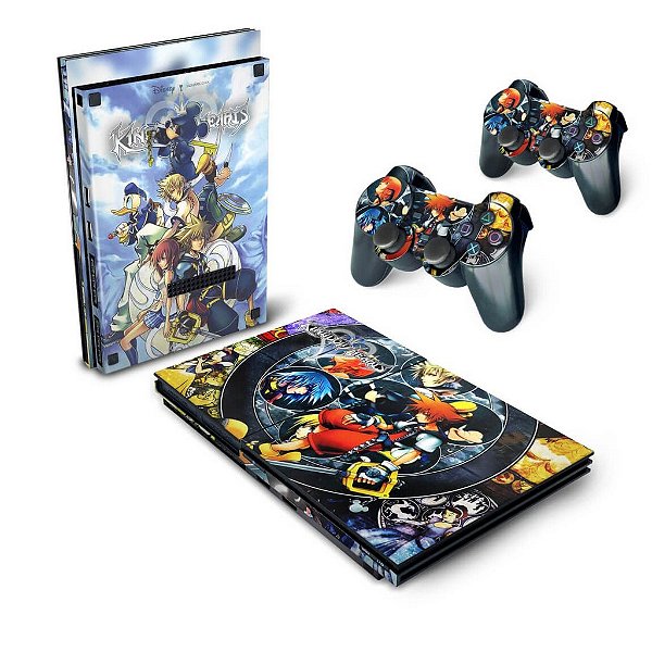 PS2 Slim Skin - Kingdom Hearts II 2