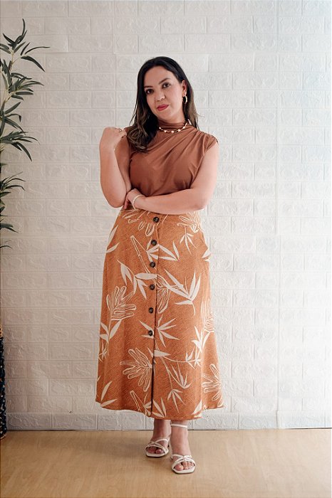 Saia Estampada