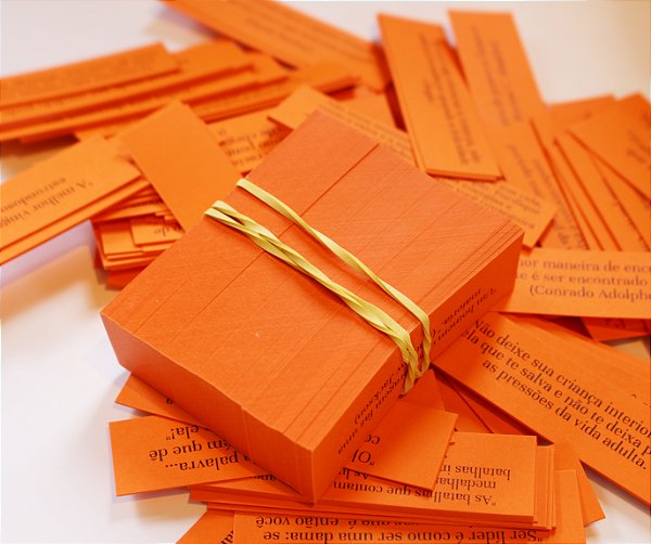 KIT 365 Mensagens Motivacionais COR LARANJA 120G