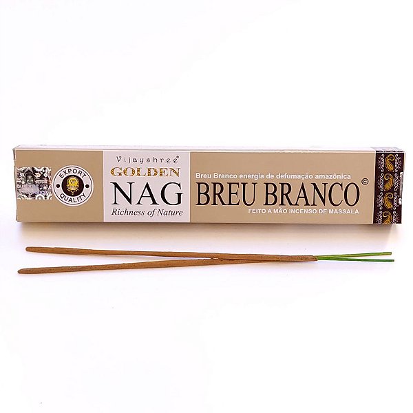 Incenso Golden Nag - Breu Branco